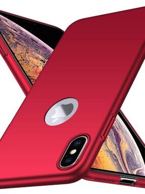 NEW iPhone Xs 10s Max Case Cover Slim Thin Red
